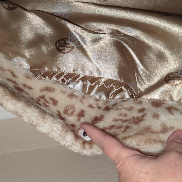 Dennis Brasso Coat faux sheared mink - Picture 6 of 9